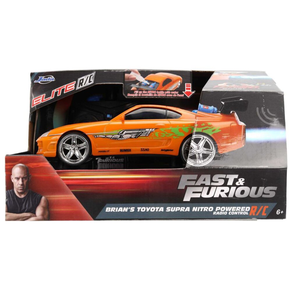 Jada Masina cu telecomanda Fast And Furious Toyota Supra Nitro Powered 1:24