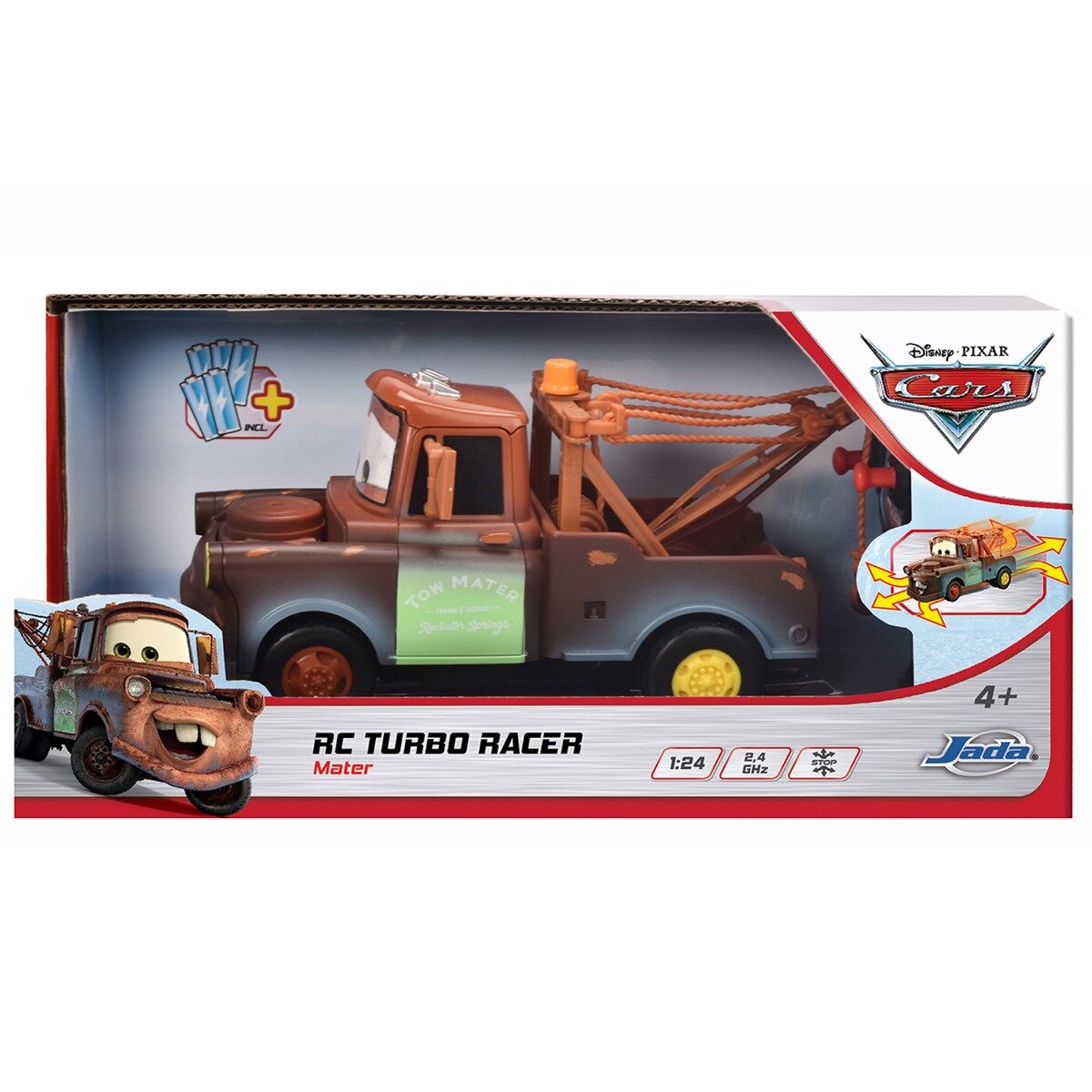 Jada Masina cu telecomanda Mater Turbo Racer 1:24