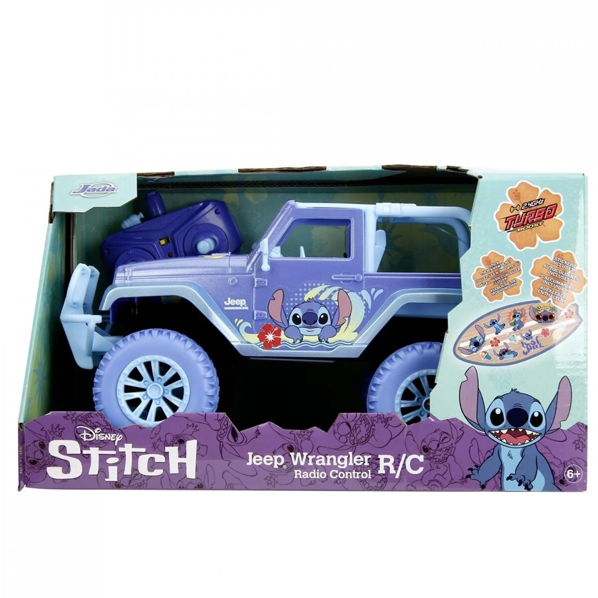 Jada Masina de teren cu telecomanda Disney Stitch 1:16
