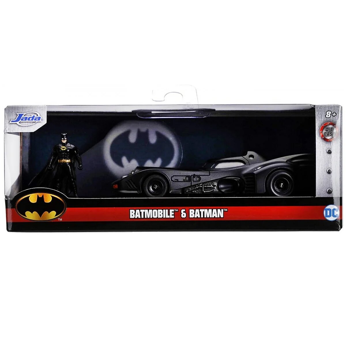 Jada Masina metalica cu figurina Batmobil 1989 1:32