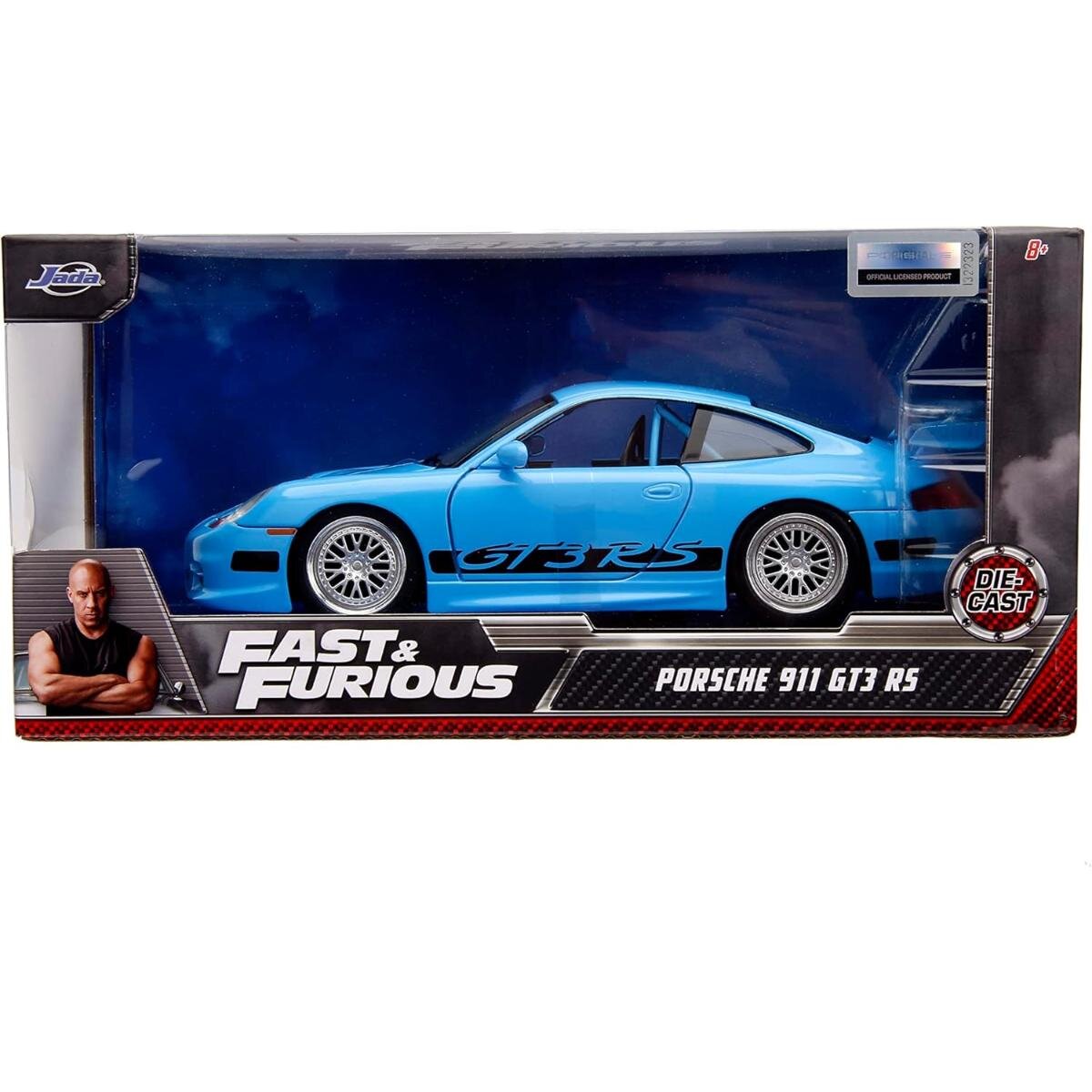 Jada Masina metalica Fast and Furious Porsche 911 Gt3