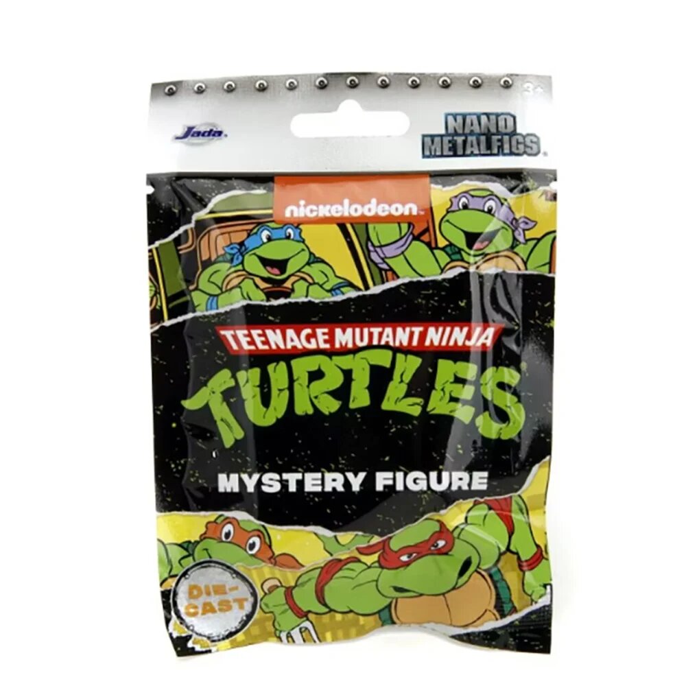 Jada Nano figurina surpriza din metal Nano Ninja Turtles 4 cm