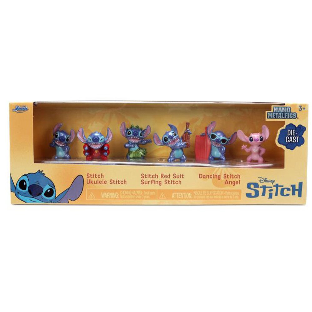 Jada Set 6 figurine metalice Disney Stitch