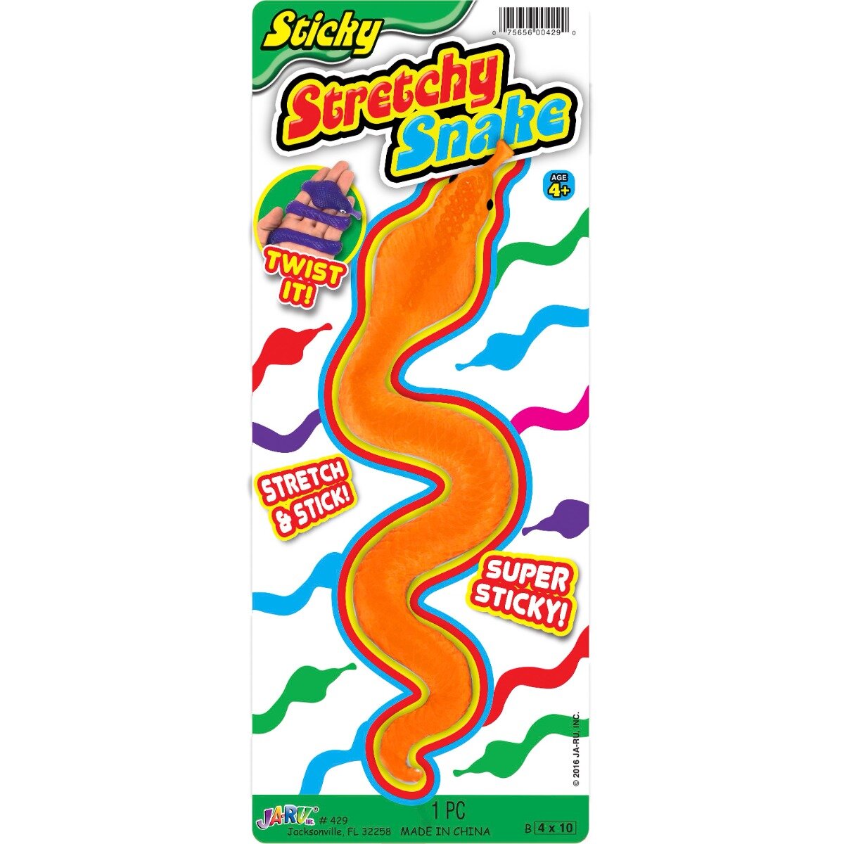 Jaru Figurina flexibila Reptila Stretchy Snake