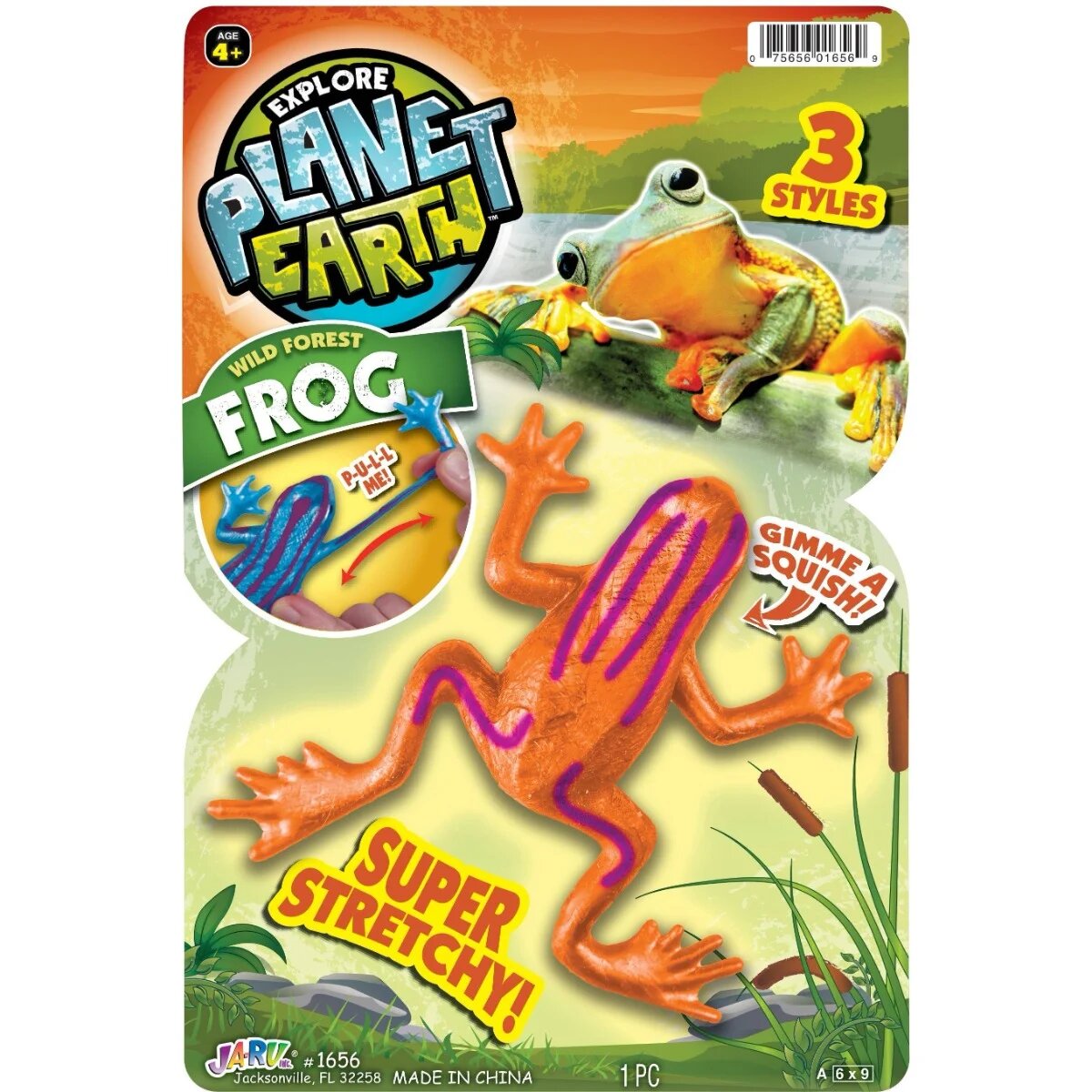 Jaru Figurina flexibila Reptile Planet Earth