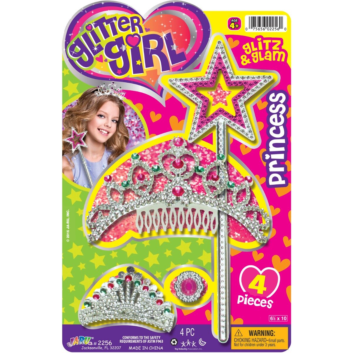 Jaru Set tiara si bagheta Glitter Girl