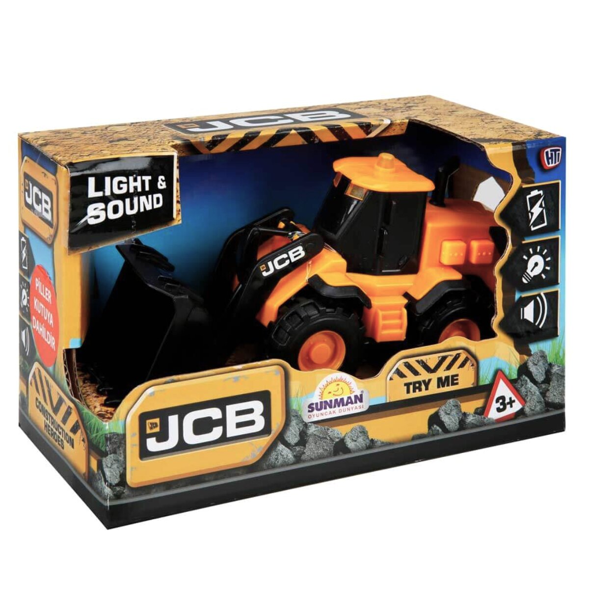 JCB Excavator cu lumini si sunete