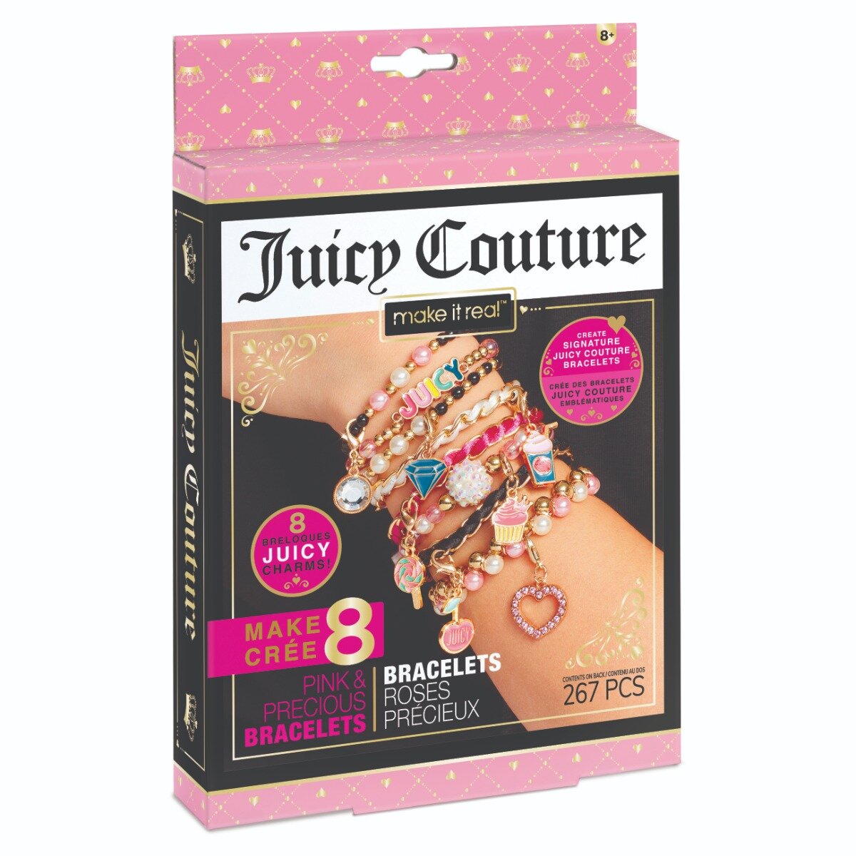 Juicy Couture Set de bijuterii Pink and Precious Bracelets