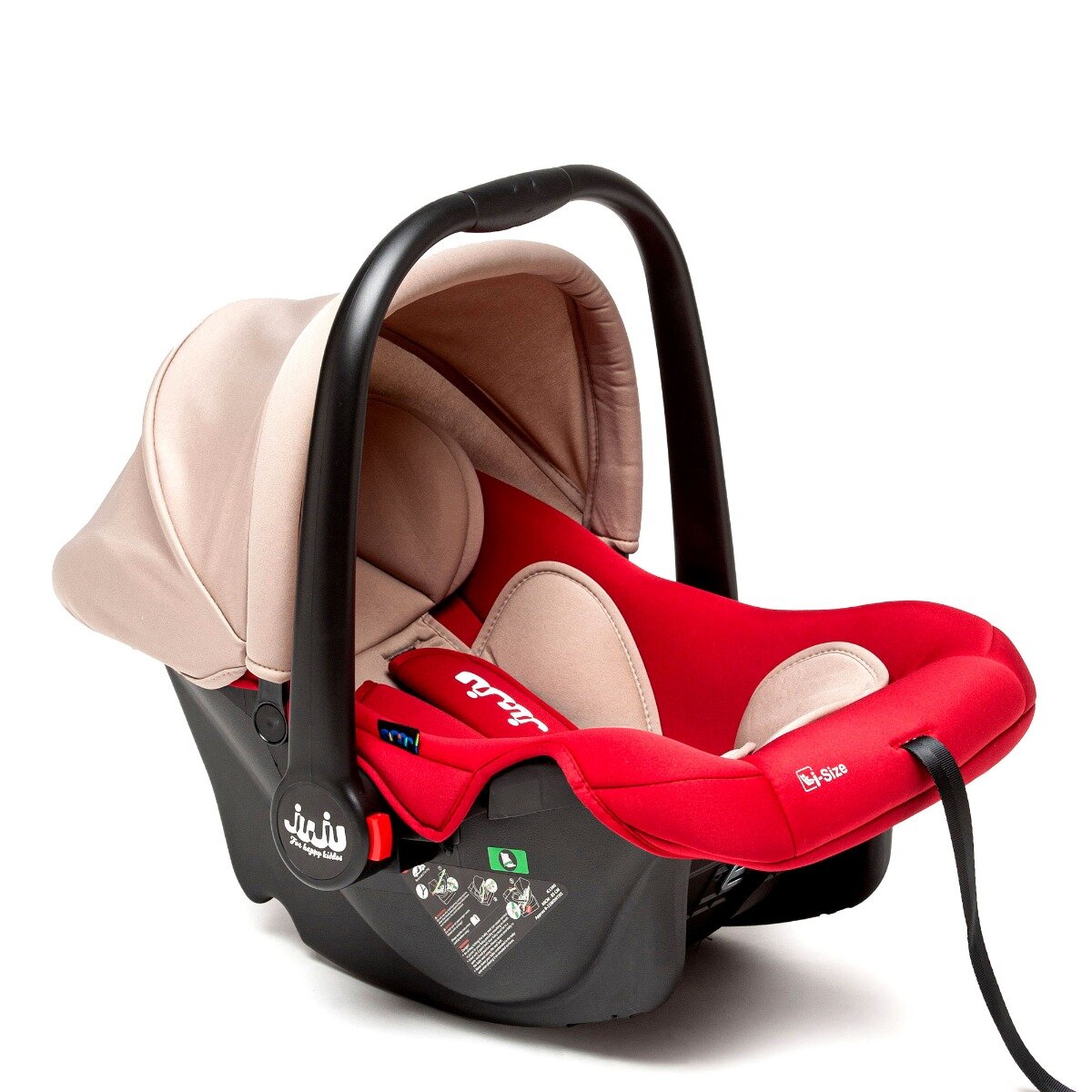 Juju Cos auto Baby Boo I-Size Bej-Bordo