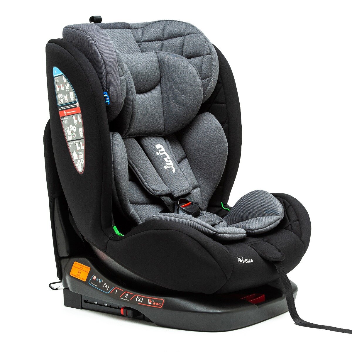 Juju Scaun auto cu isofix Total 360 I-Size Negru