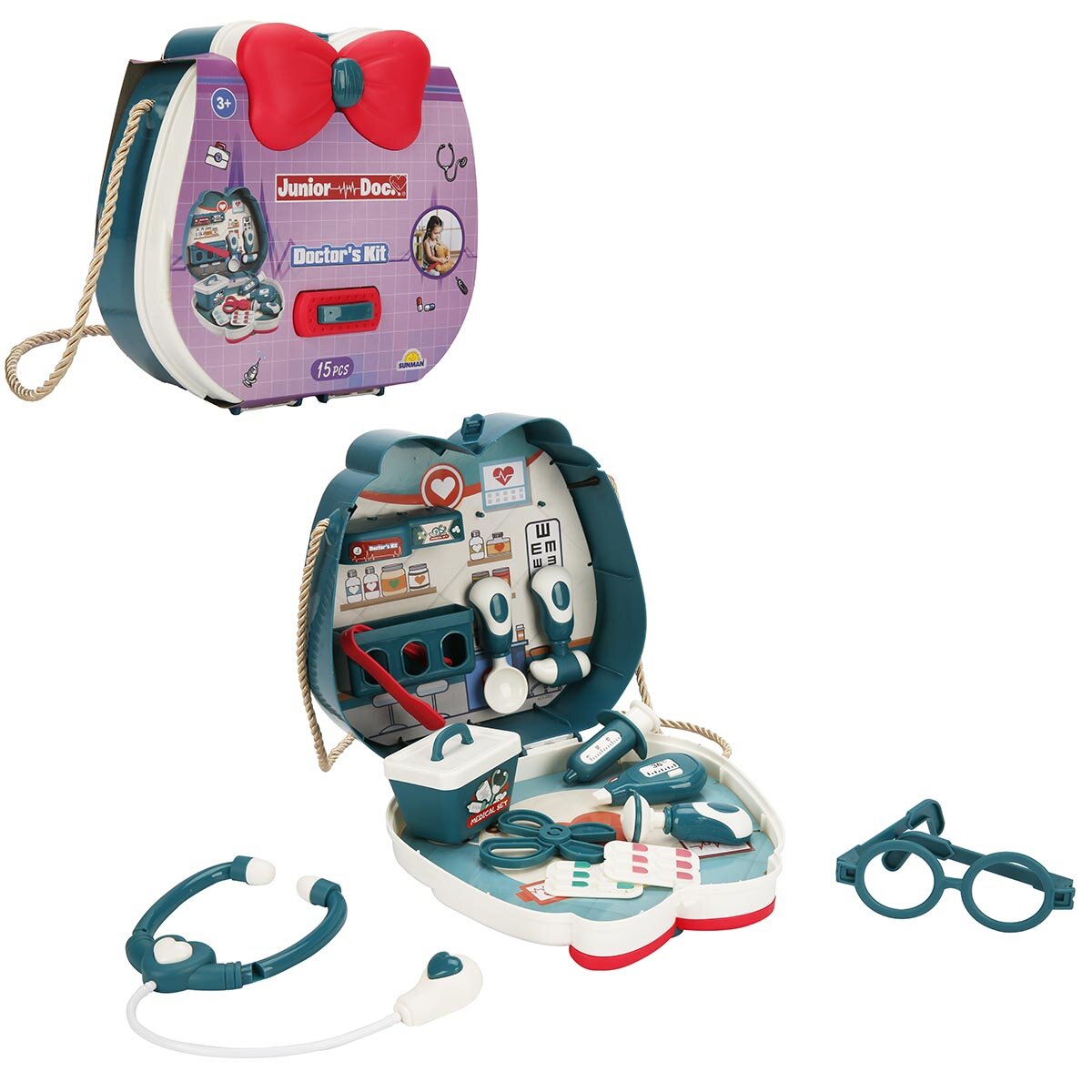 Junior Doc Set de doctor in gentuta 15 piese