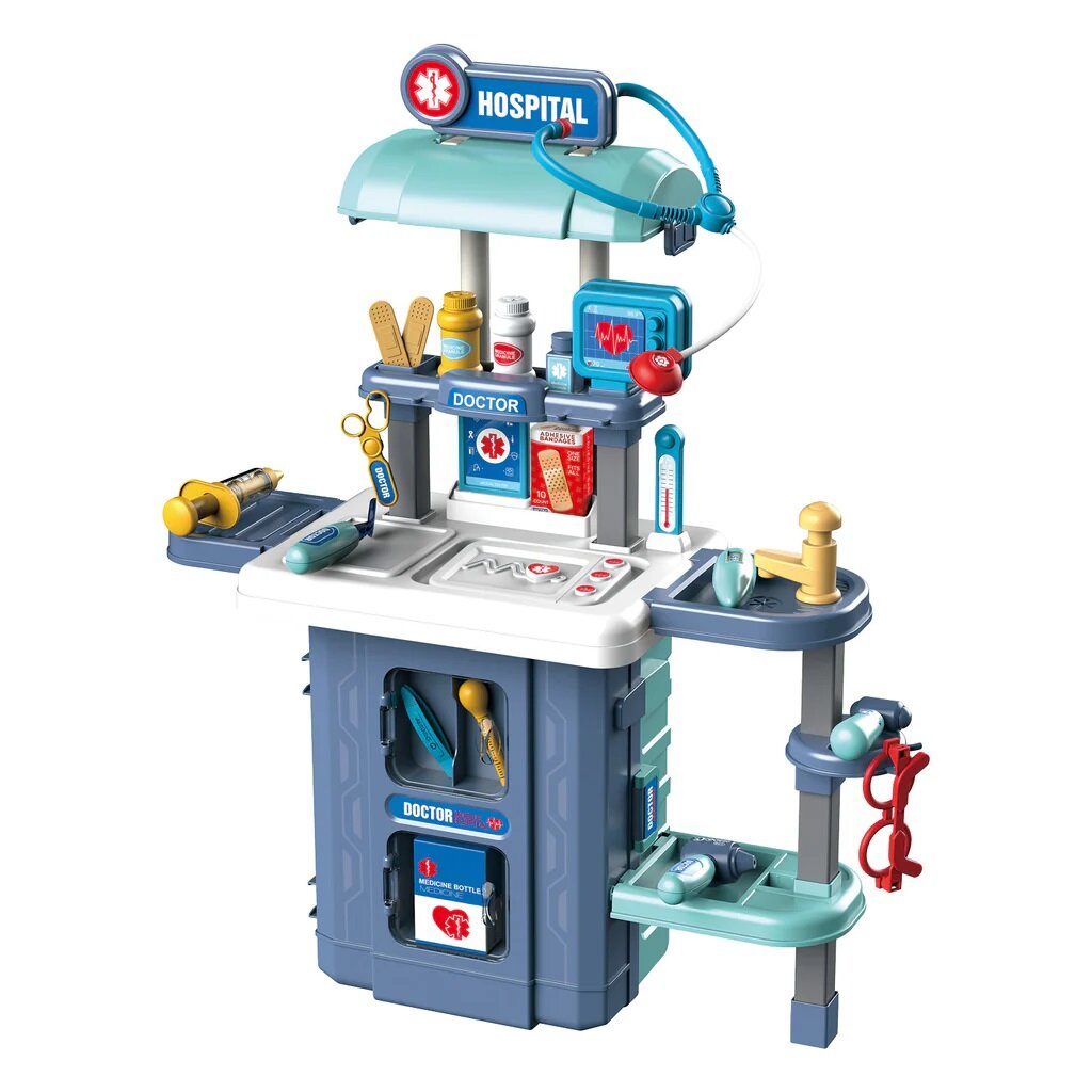 Junior Doc Set de joaca 3 in 1 Spital mobil