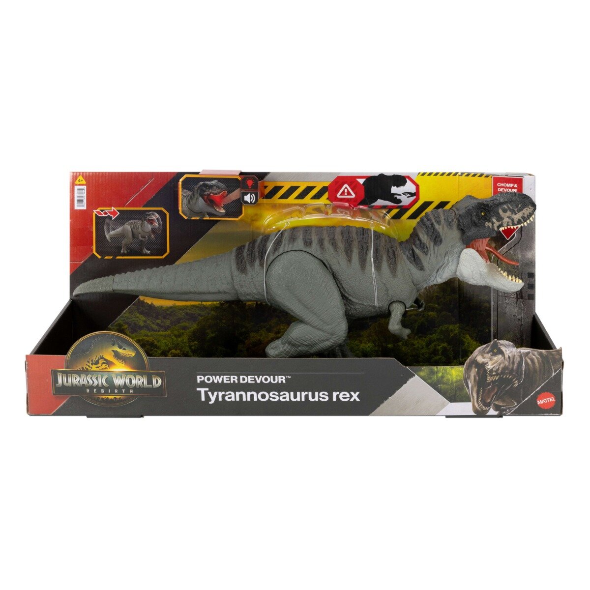 Jurassic World Figurina articulata cu sunete Jurrasic World Tyrannosaurus Rex JCH02