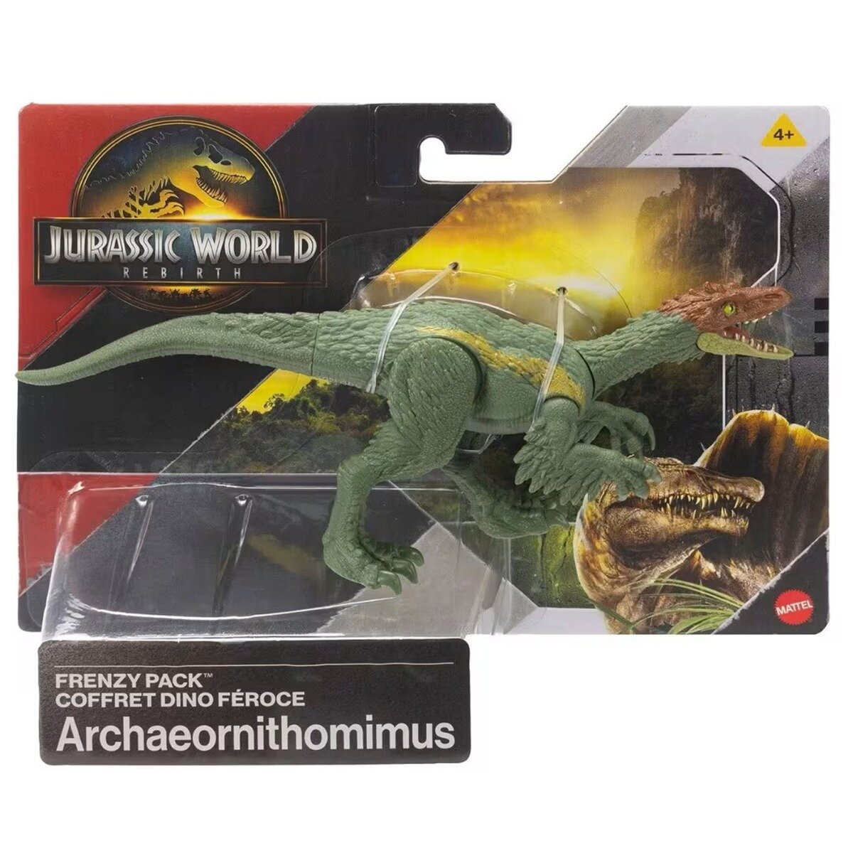 Jurassic World Figurina articulata Rebirth Archaeornithomimus JGB76