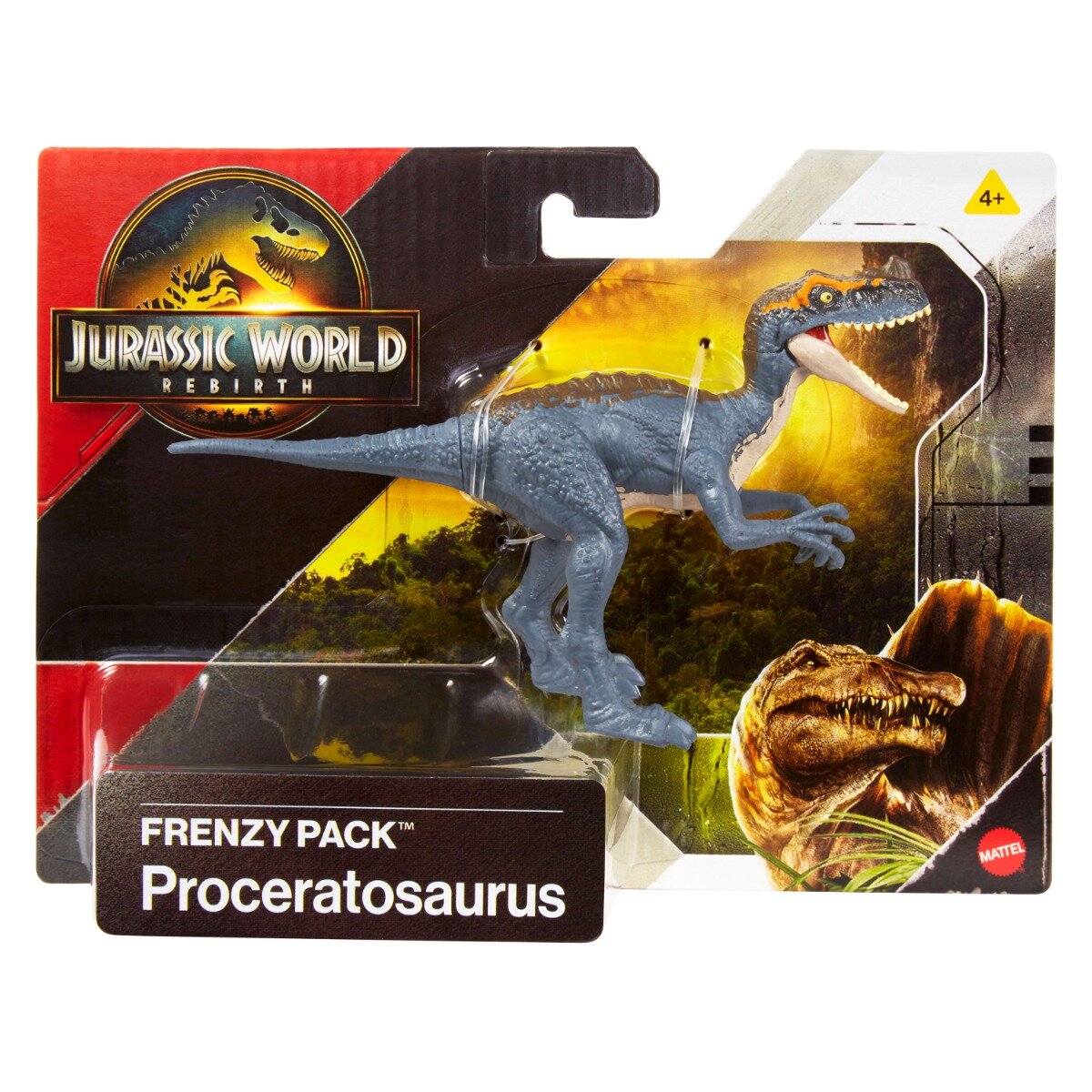 Jurassic World Figurina articulata Rebirth Frenzy Pack Proceratosaurus JCL55