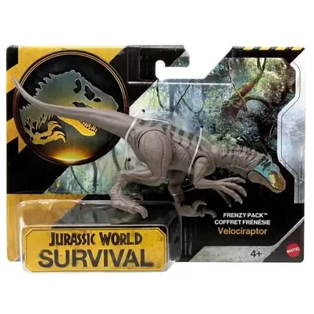 Jurassic World Figurina articulata Survival Velociraptor JKL60