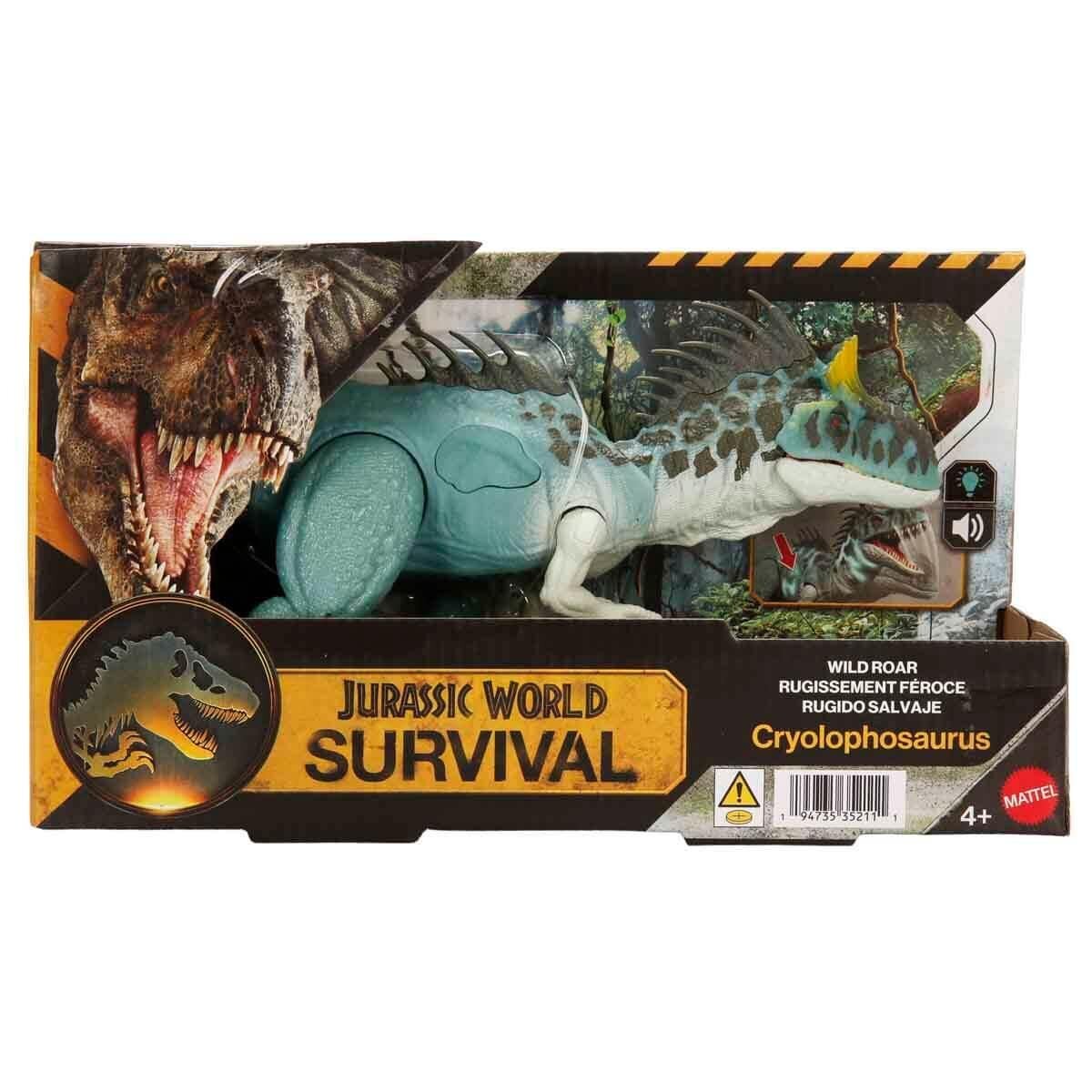 Jurassic World Figurina articulata Survival Wild Roar Crylophosaurus JKL80