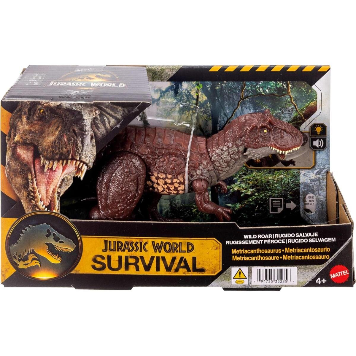 Jurassic World Figurina articulata Survival Wild Roar Metriacanthosaurus JKL83