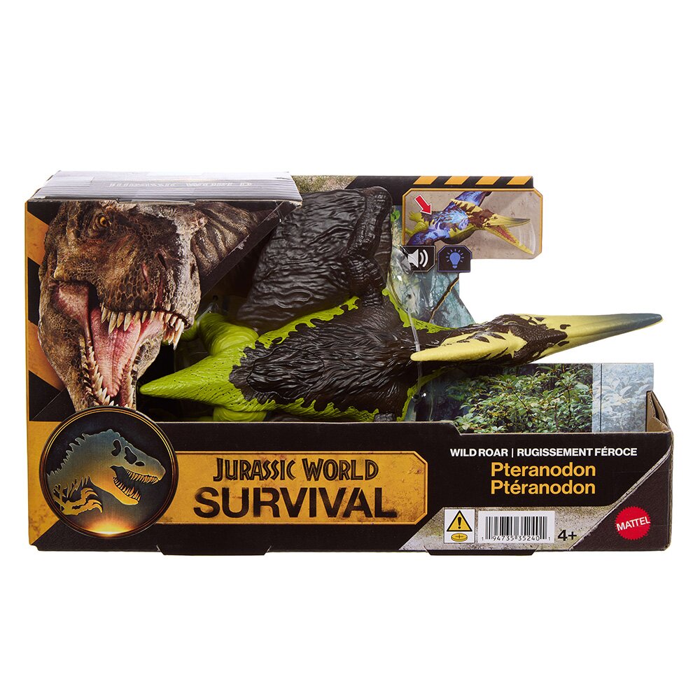 Jurassic World Figurina articulata Survival Wild Roar Pteranodon JKL78
