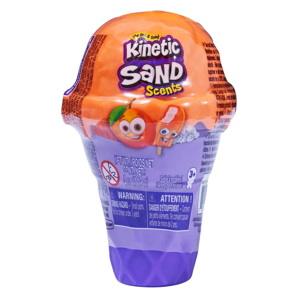 Kinetic Sand Forma de inghetata Orange Cream 20139285