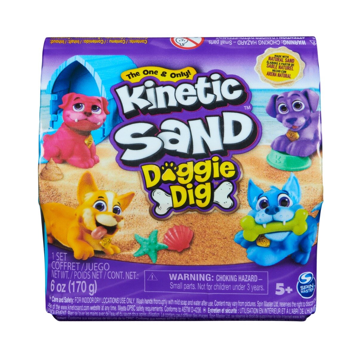 Kinetic Sand Set de joaca cu nisip Casa catelului 20144847