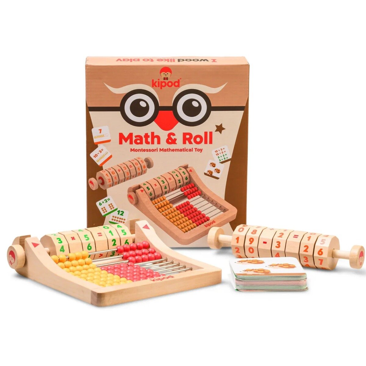 Kipod Jucarie educativa montessori Pentru invatarea matematicii