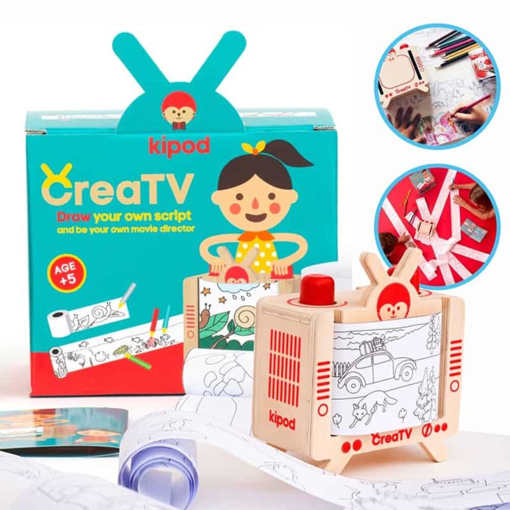 Kipod Set creativ pentru realizat povesti si benzi desenate Crea TV