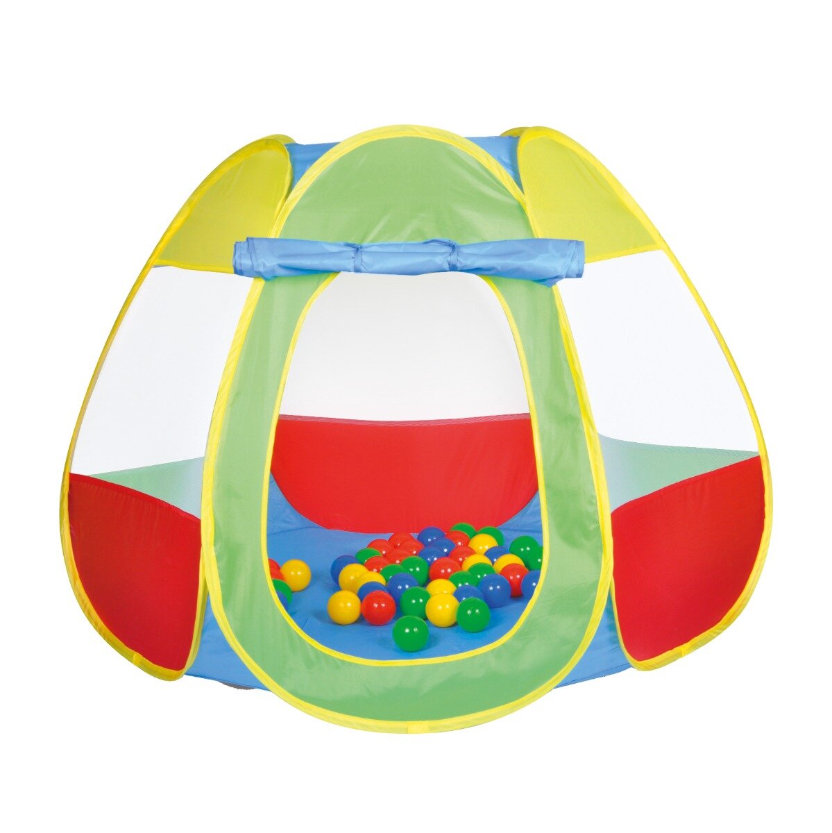 KNORR TOYS Casuta de joaca cu 50 de bile asortate 100 x 100 x 90 cm Bellox