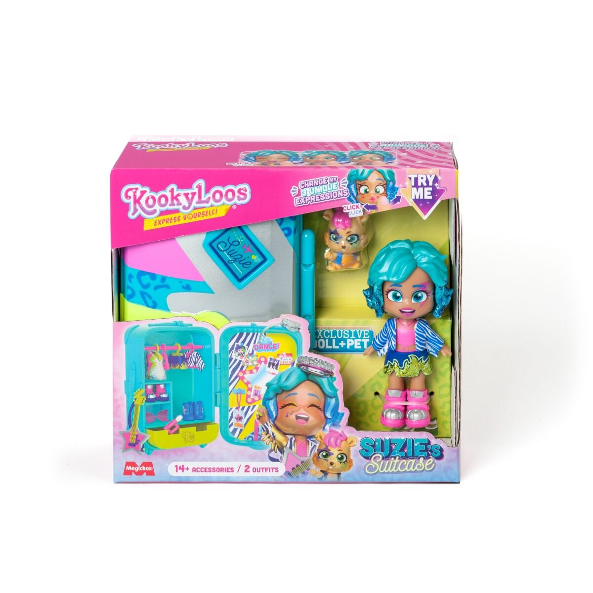 Kookyloos Papusa cu dulap si accesorii Suzie