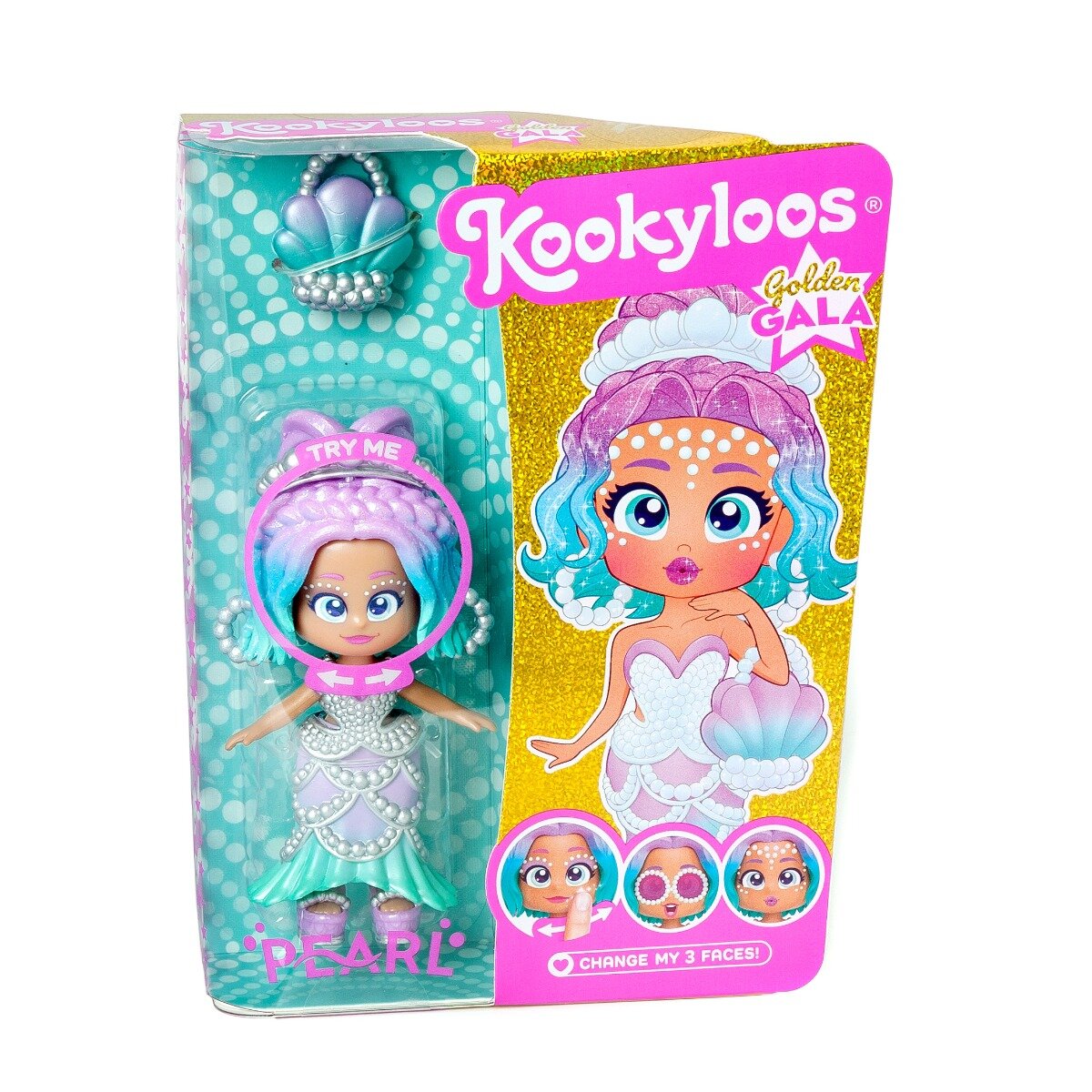 Kookyloos Papusa Golden Gala Pearl