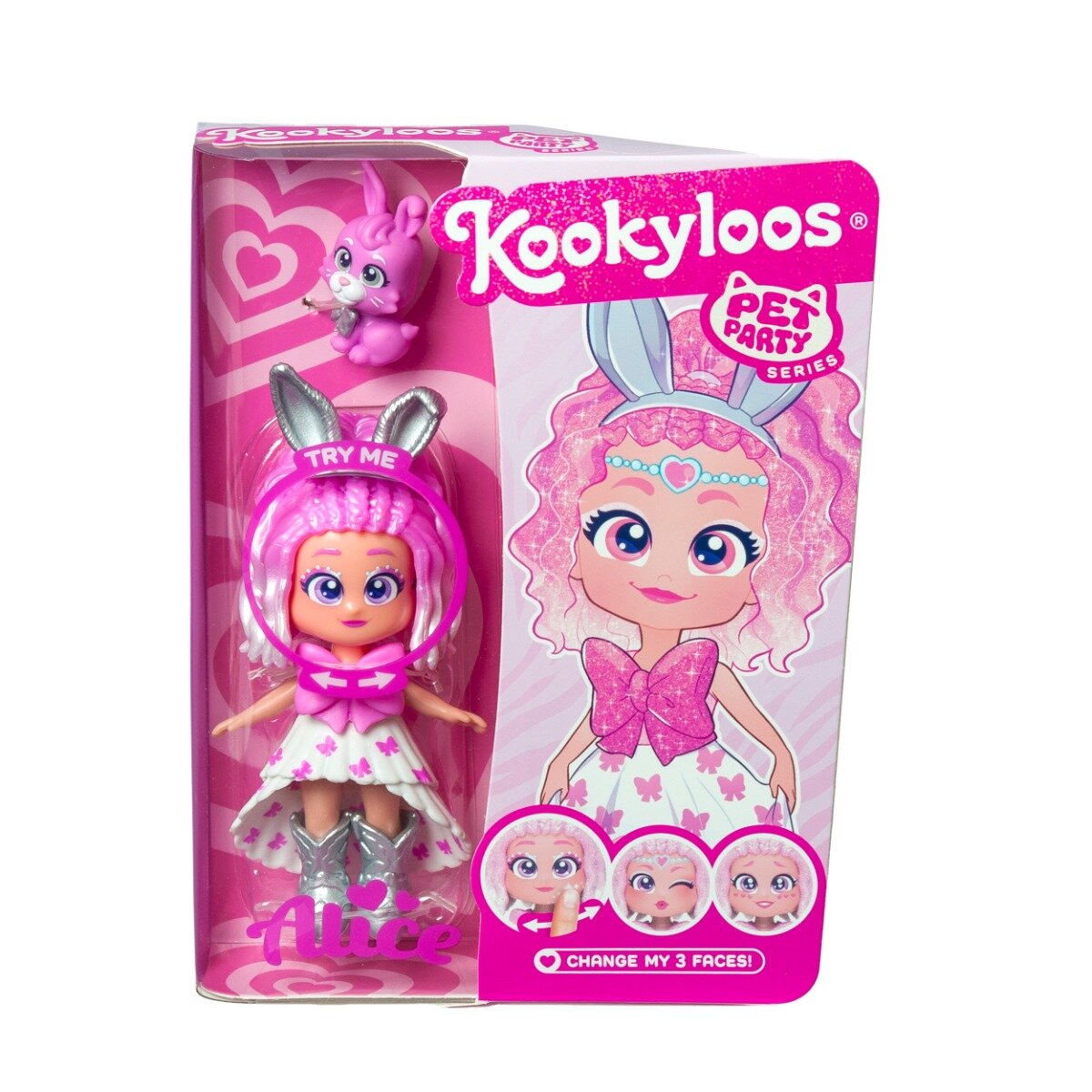 Kookyloos Papusa Pets Party Alice