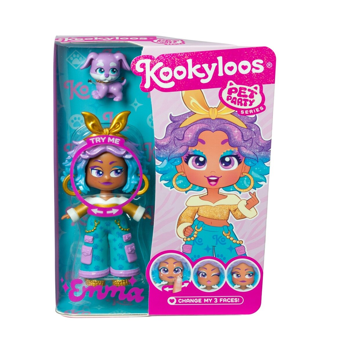 Kookyloos Papusa Pets Party Emma