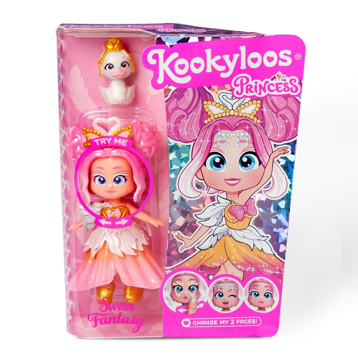 Kookyloos Papusa Princess Swan Fantasy