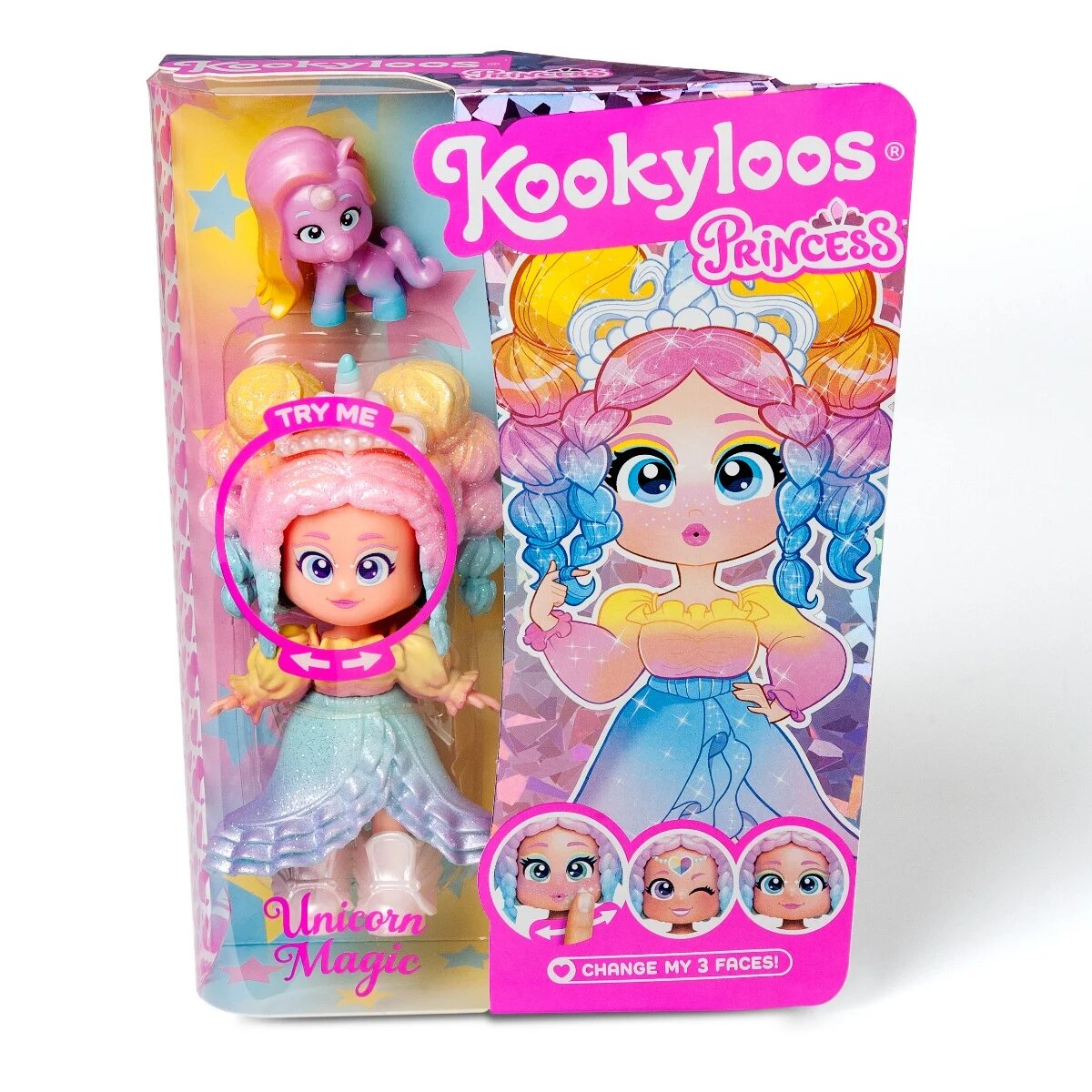 Kookyloos Papusa Princess Unicorn Magic