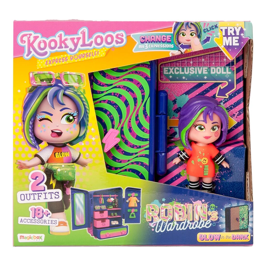 Kookyloos Set de joaca Dressingul lui Robin