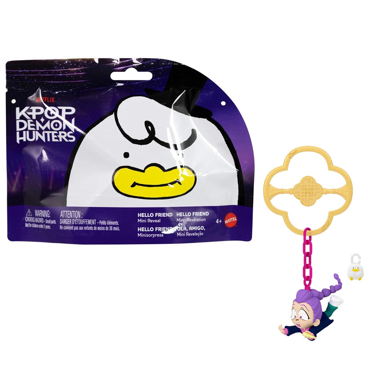 KPop Figurina surpriza de tip breloc K-Pop Demon Hunters JTC89