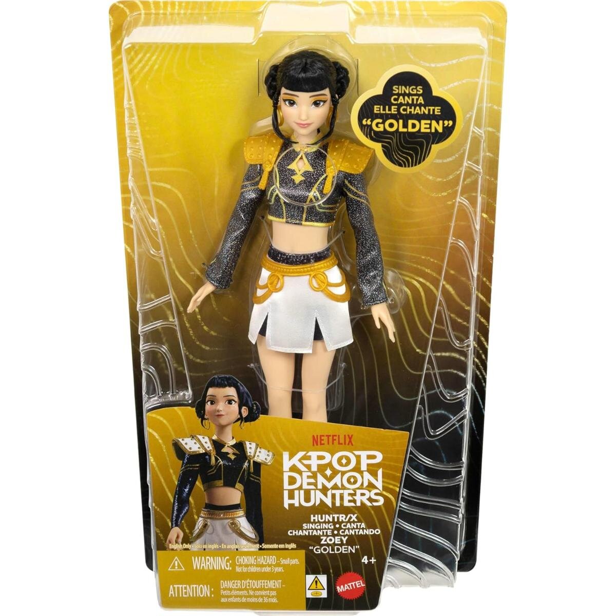 KPop Papusa cantareata K-Pop Demon Hunters Golden Zoey JRN42