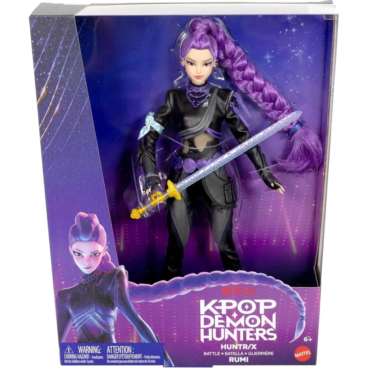 KPop Papusa K-Pop Demon Hunters Deluxe Rumi JRW19
