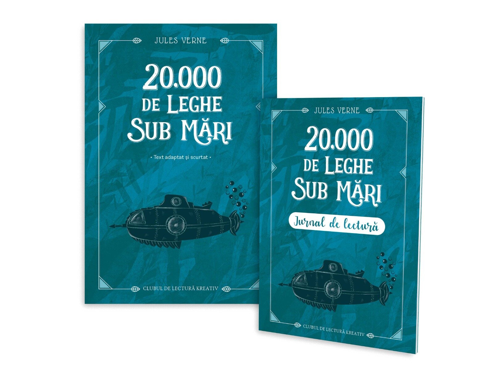 Kreativ 20.000 de leghe sub mari cu jurnal de lectura
