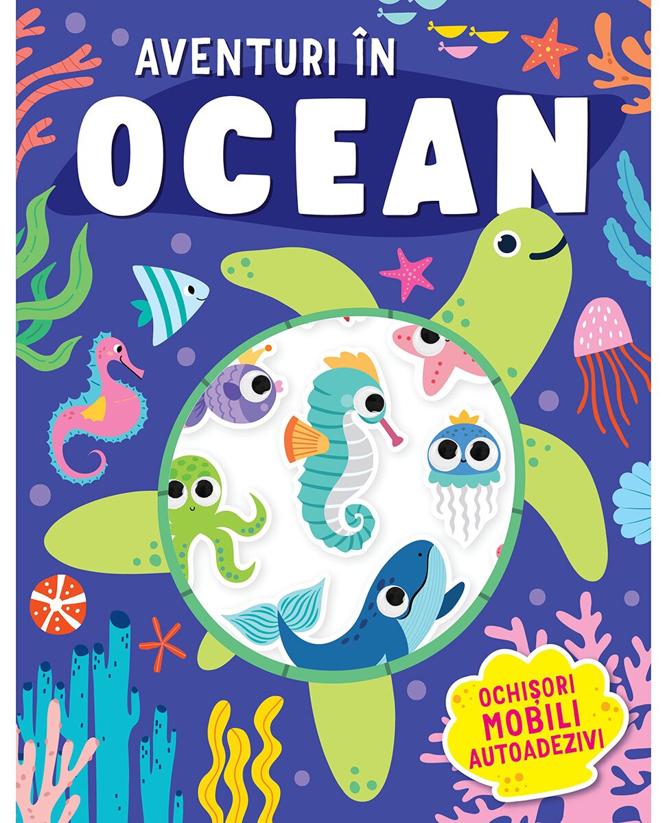 Kreativ Aventuri in ocean Ochisori mobili autoadezivi