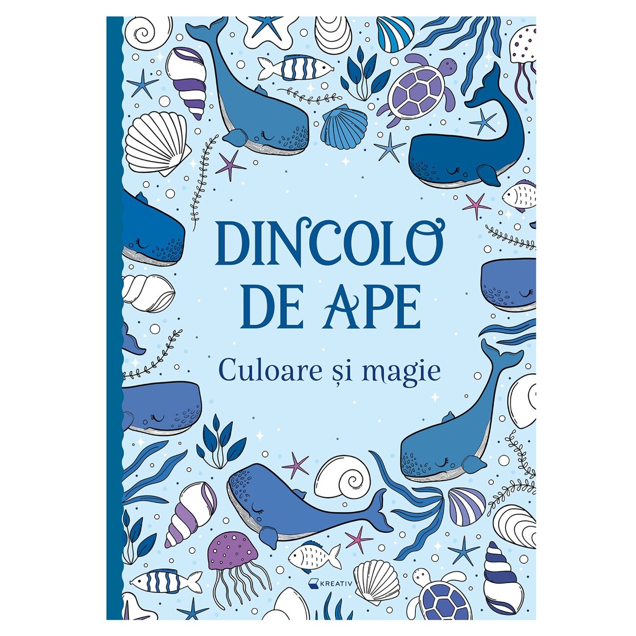 Kreativ Carte de colorat Dincolo de ape Culoare si magie
