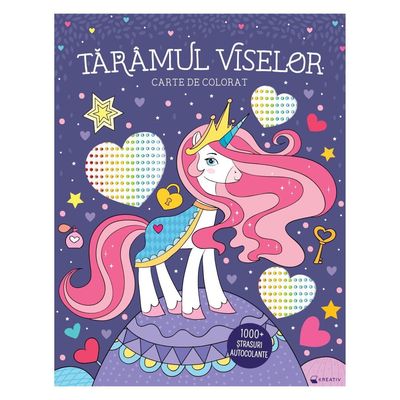 Kreativ Carte de colorat Taramul viselor