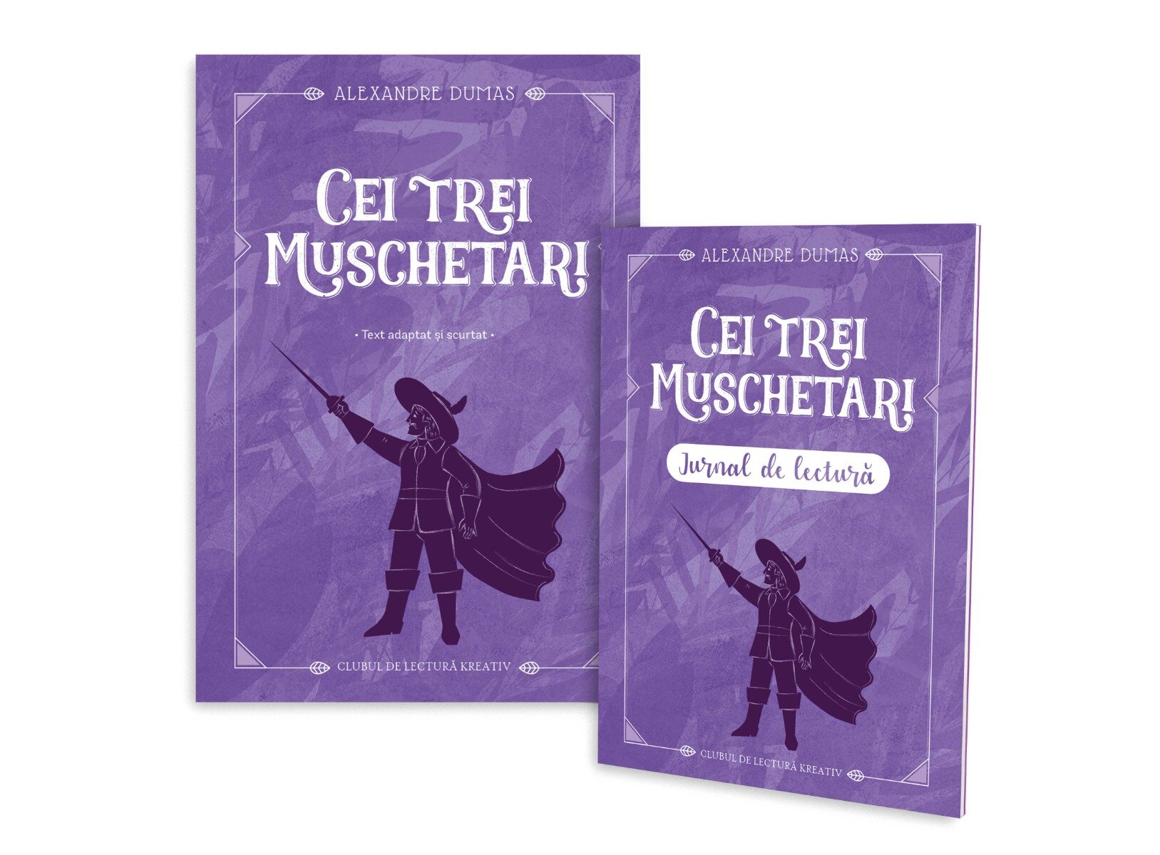 Kreativ Cei trei muschetari cu jurnal de lectura