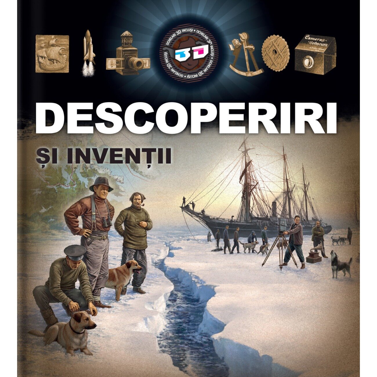 Kreativ Enciclopedie cu ilustratii 3D Descoperiri si inventii