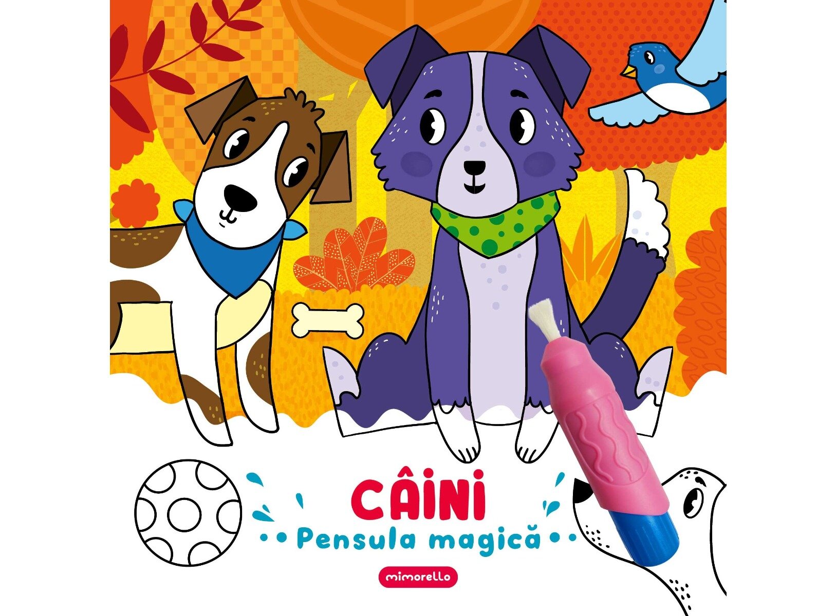 Kreativ Pensula magica Caini