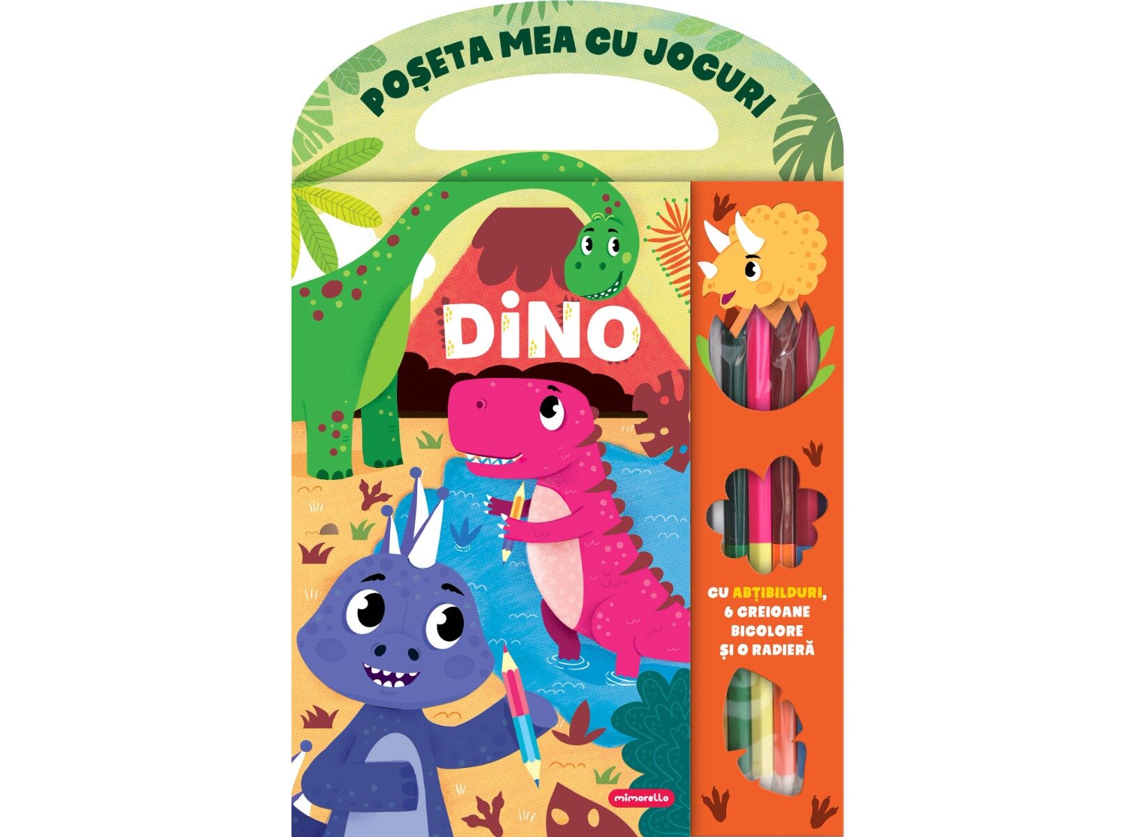 Kreativ Poseta mea cu jocuri Dinozauri