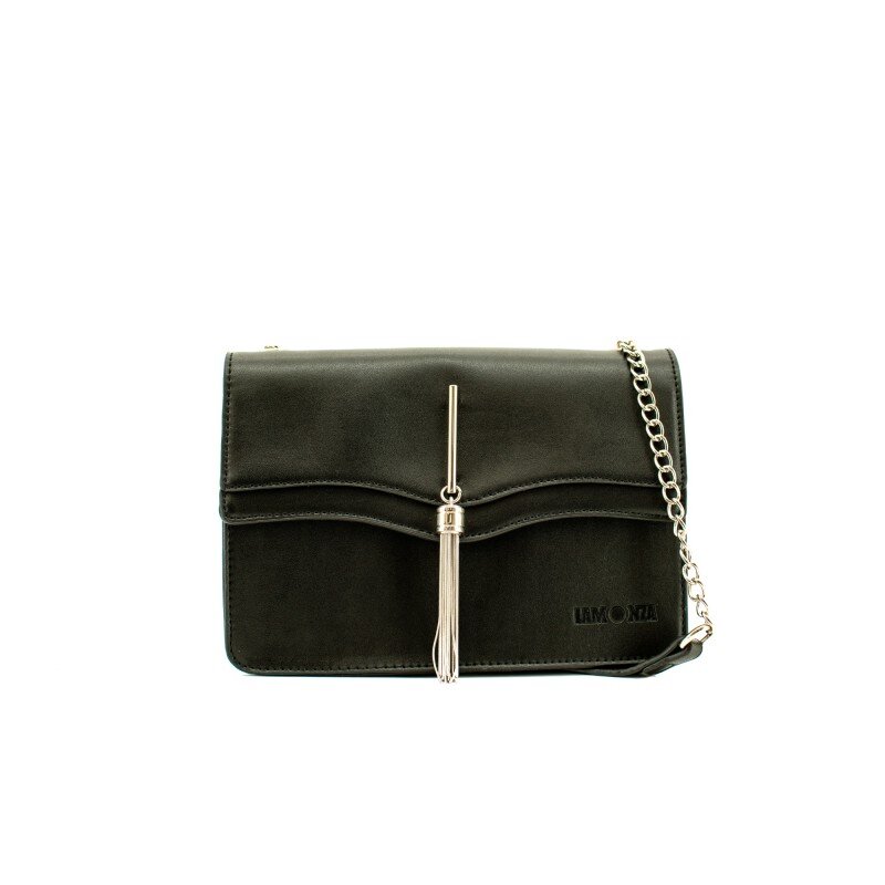 Lamonza Geanta dama Anelisse Negru 23 x 15 x 7 cm