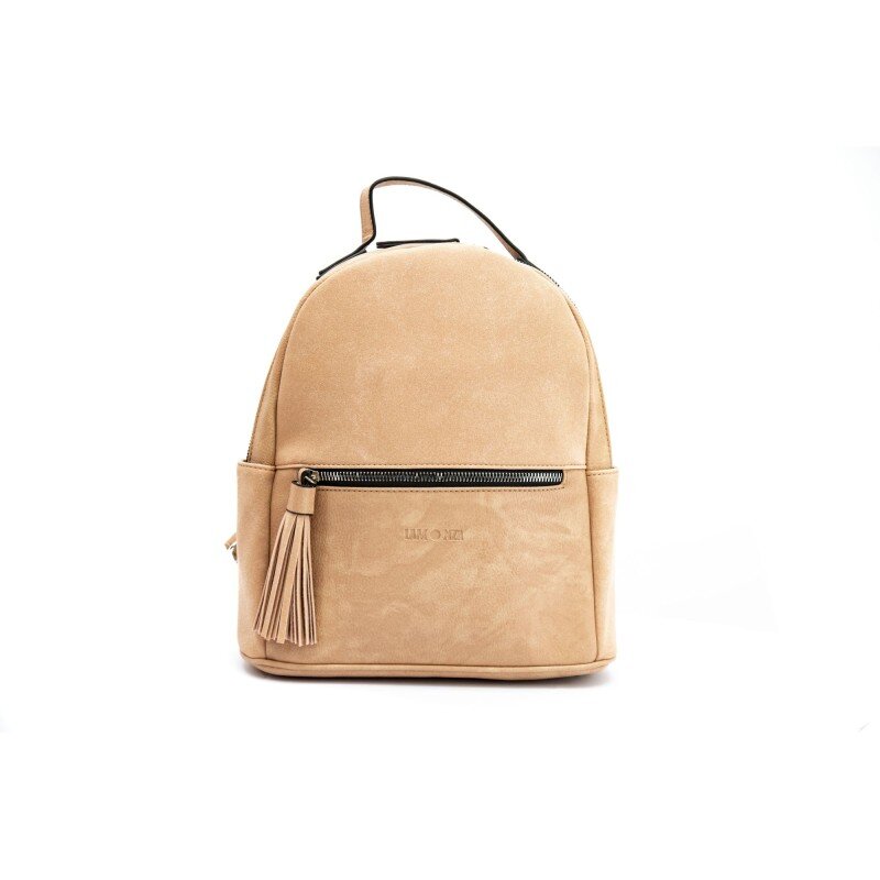 Lamonza Rucsac dama Azalya Beige 27 x 13 x 28 cm