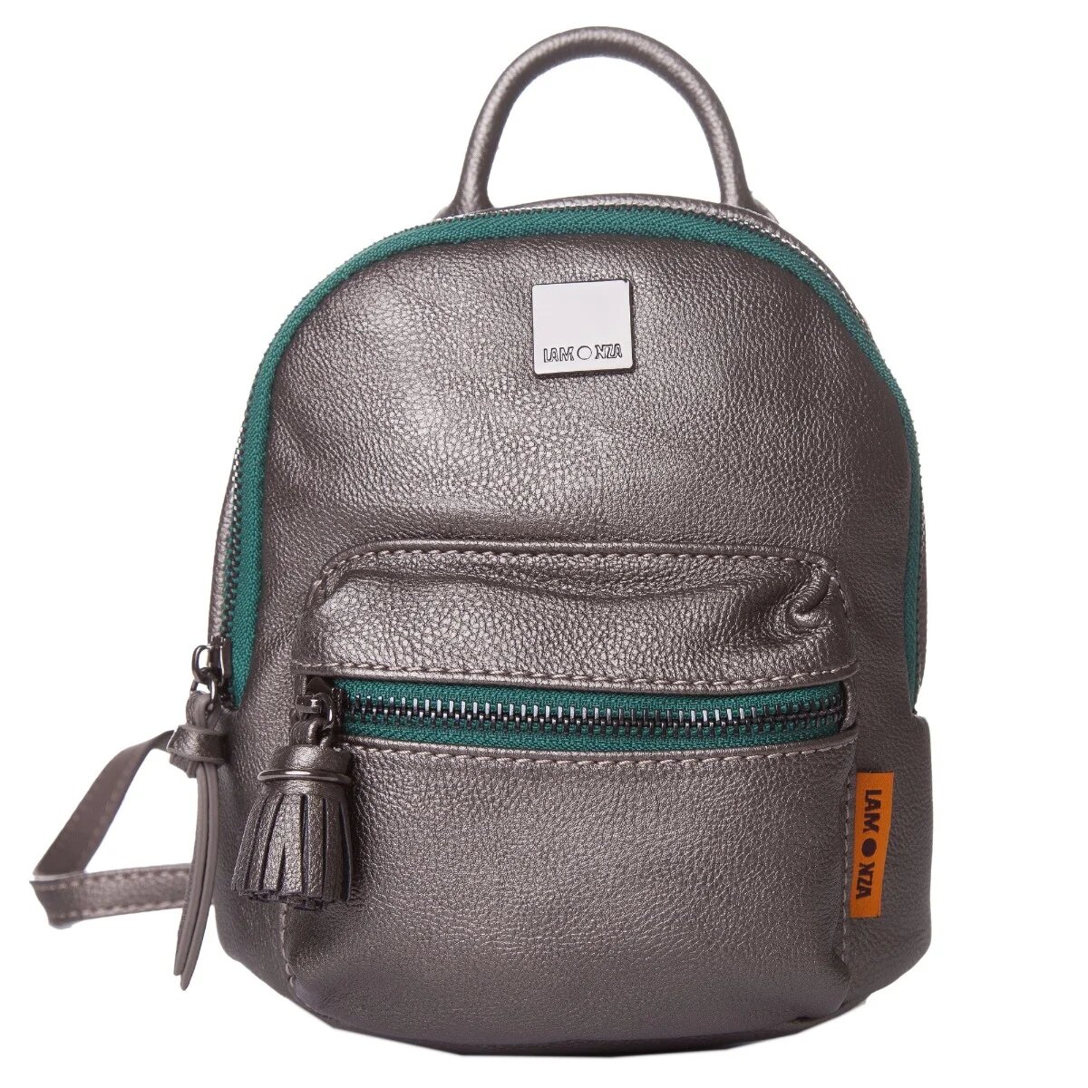 Lamonza Rucsac dama Daisy Argintiu 17 cm