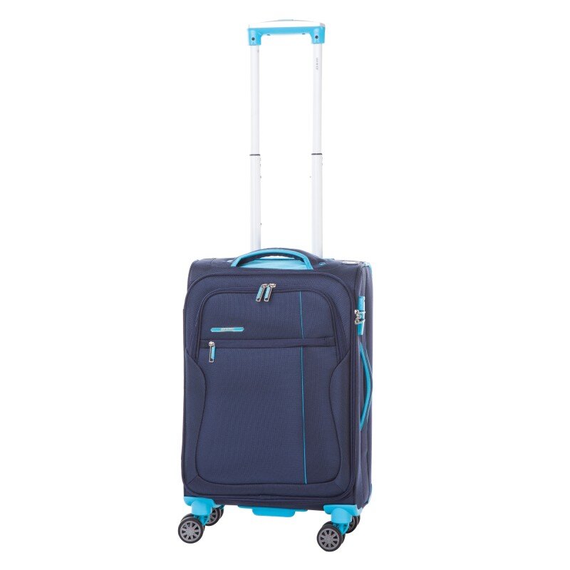 Lamonza Troler Ultralight Albastru inchis cu Turcoaz 55 x 36 x 22 cm